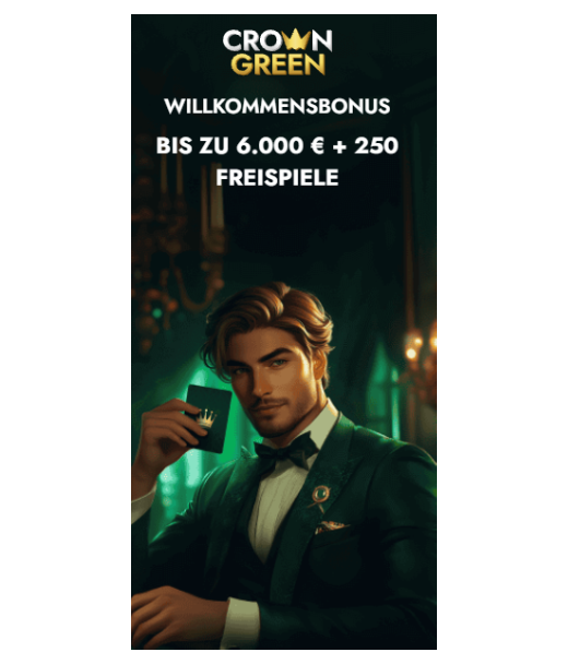 Crowngreen Registrierung
